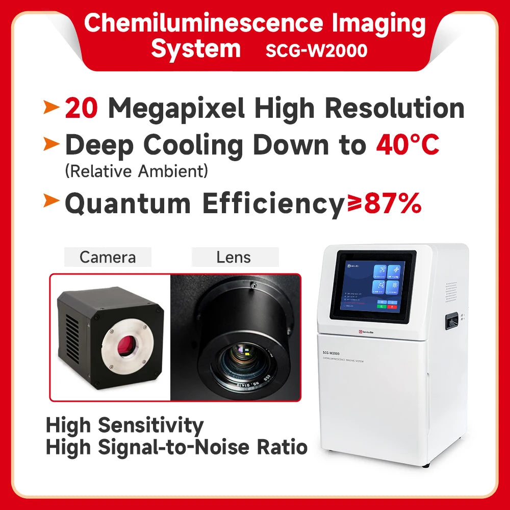 Ultrasensitive Gel Imaging System, Automatic Chemiluminescence Imager, Western Blot Imaging Machine