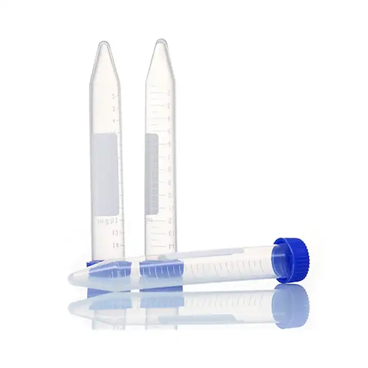 Centrifuge Tubes, Culture Tubes, Falcon Tube Plastic, Plastic Culture Tube (500 units)