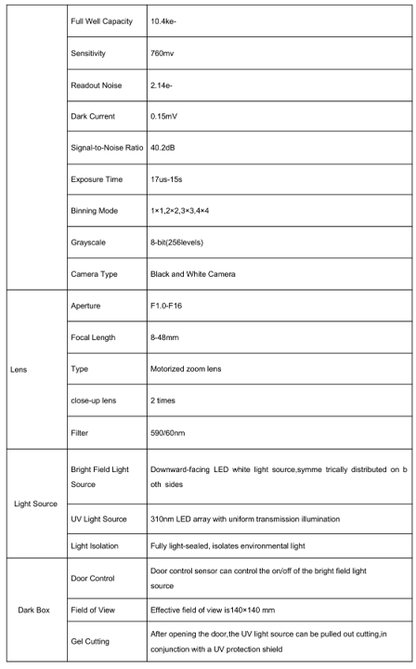 Ultrasensitive Gel Imaging System, Automatic Chemiluminescence Imager, Western Blot Imaging Machine