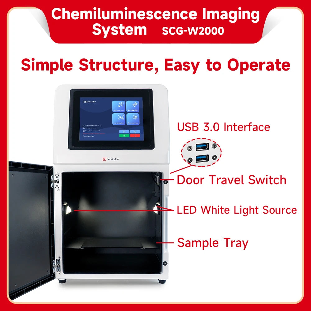Ultrasensitive Gel Imaging System, Automatic Chemiluminescence Imager, Western Blot Imaging Machine