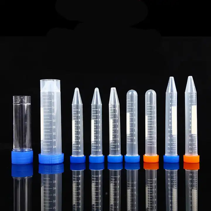 Centrifuge Tubes, Culture Tubes, Falcon Tube Plastic, Plastic Culture Tube (500 units)